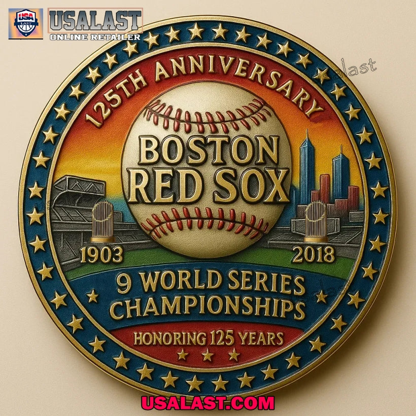 Boston Red Sox 125th Anniversary Commemorative Coin