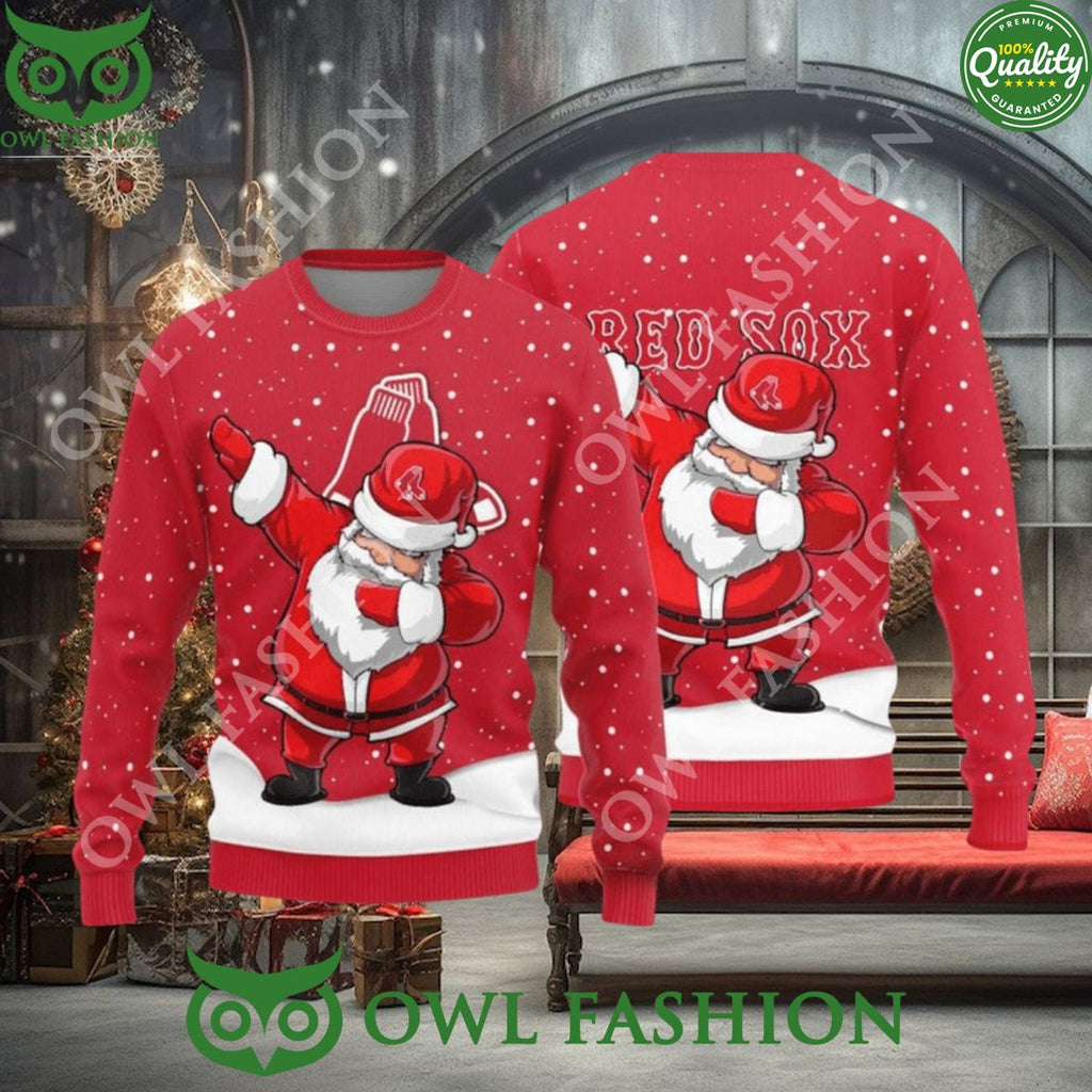 Boston Red Sox Dab Santa New Style Sweater Jumper