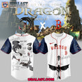 Boston Red Sox Night Fury Dragon Adult Kid Jersey Shirt