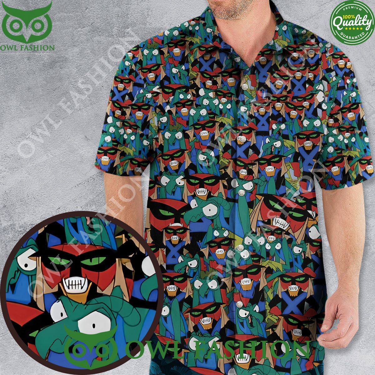 Brak and Moltar Hawaiian shirt