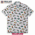 Breakfast Balls Life Liberty & Birdies Men Polo Shirt