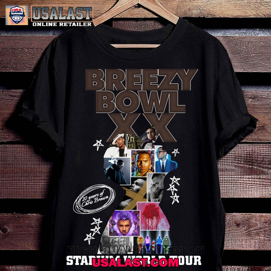 Breezy Bowl XX Stadium World Tour 2025 Unisex T-Shirt