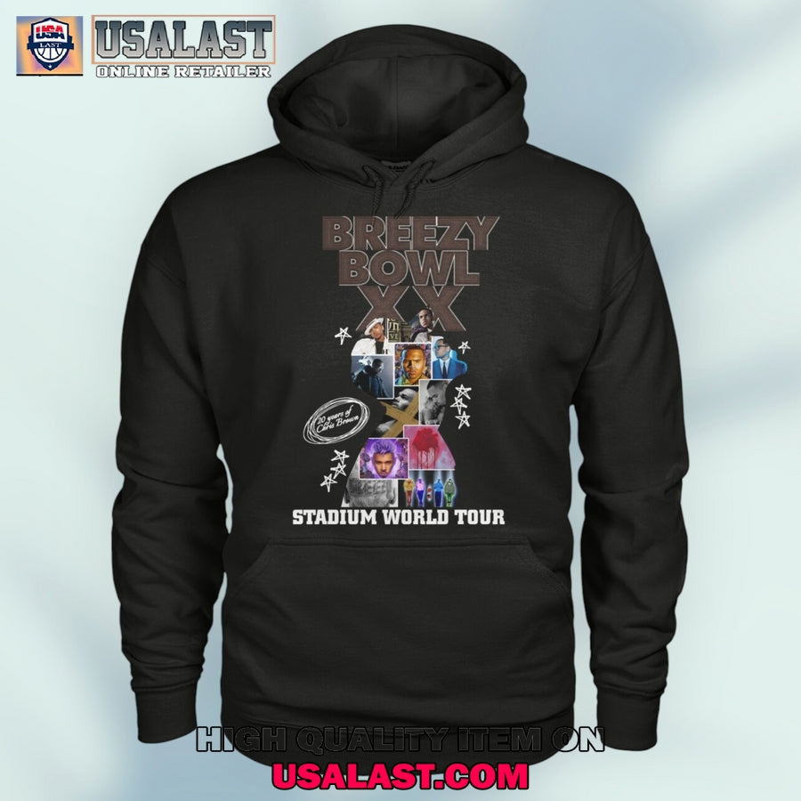 Breezy Bowl XX Stadium World Tour 2025 Unisex T-Shirt