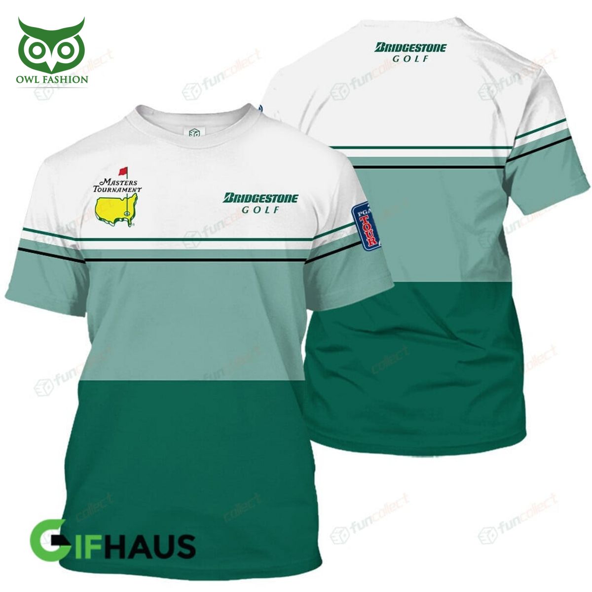 Bridgestone Augusta National Golf Club 3D Tshirt