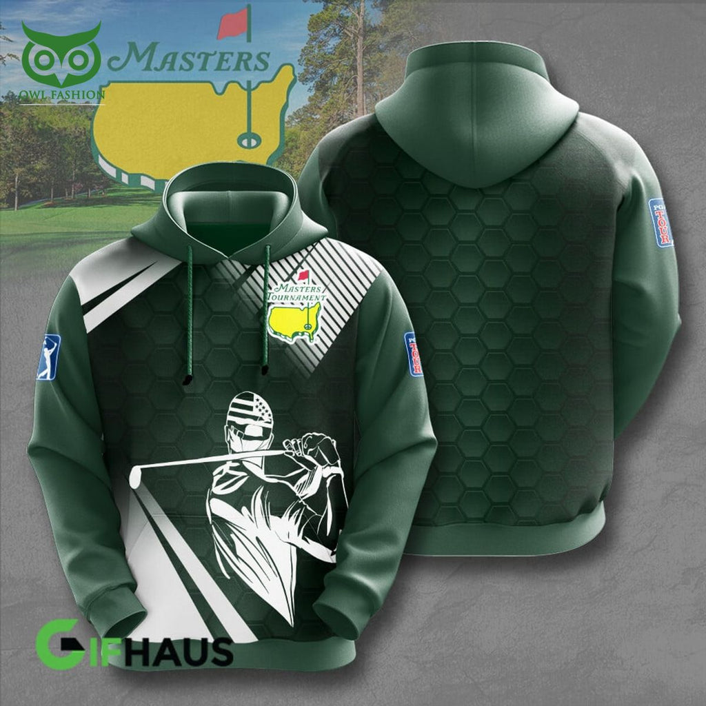 Bridgestone Golf Master Tournament 3D Polo Hoodie Longsleeves