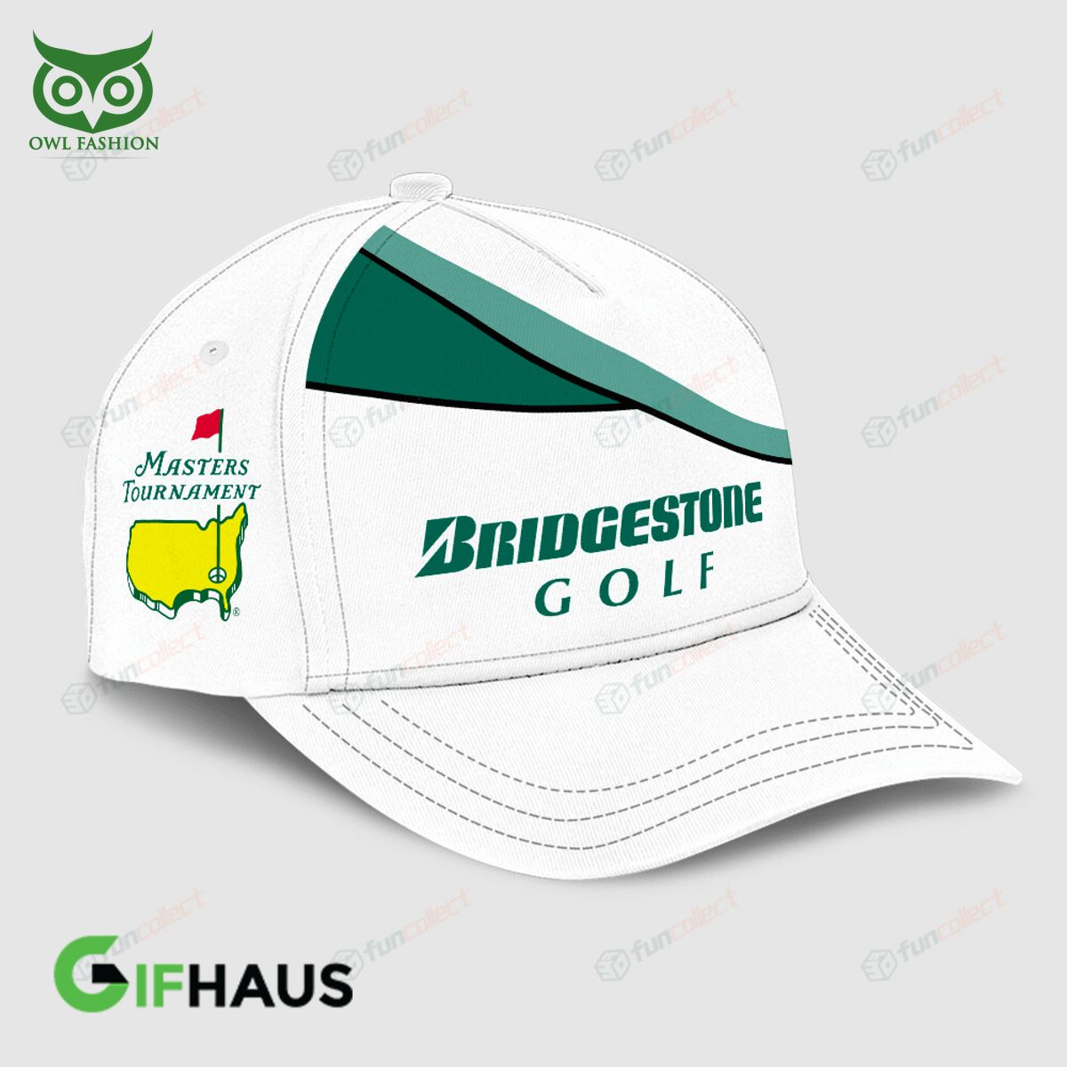 Bridgestone Golf Tournament White Classic Cap