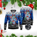 Brighton and Ampamp Hove Albion FC Ho Ho Ho Christmas Ugly Sweater