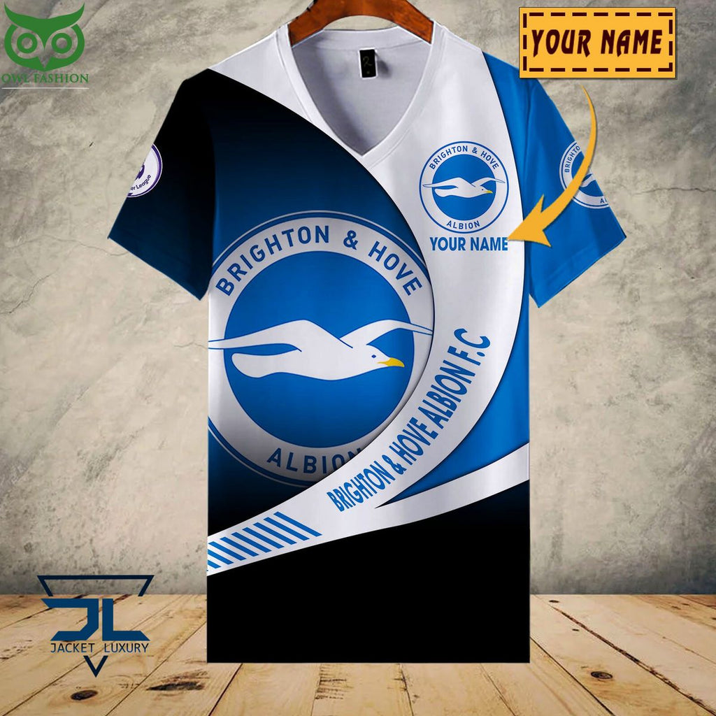 Brighton & Hove Albion F.C Premier League 2023 Customized 3D Polo Tshirt
