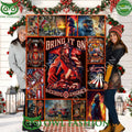 Bring it on Backborn America Firefighter Blanket