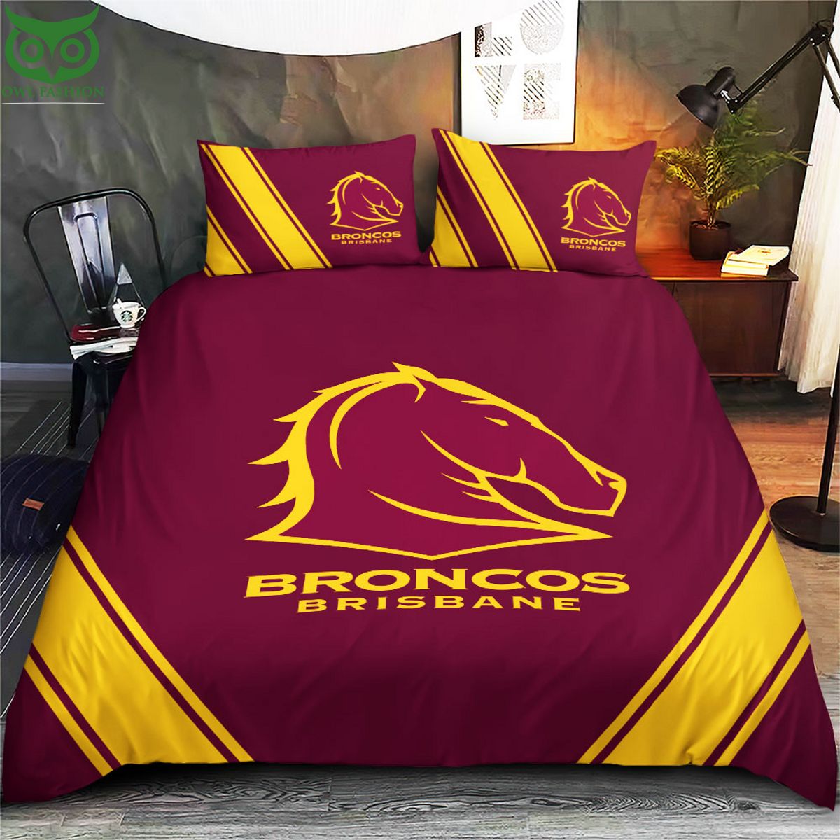 Brisbane Broncos Limited Bedding set