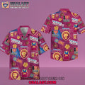 Brisbane Lions Go Lions Aloha Hawaiian Shirt