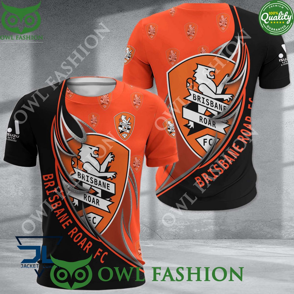 Brisbane Roar FC A League Football 3D shirt hoodie