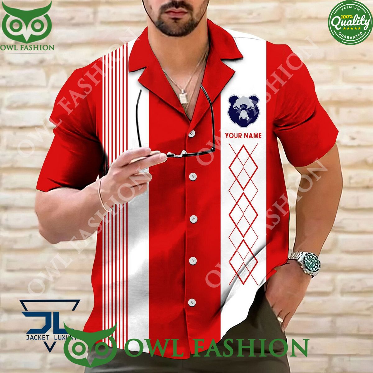 Bristol Bears Rugby Union Team Customized Hawaiian Shirt