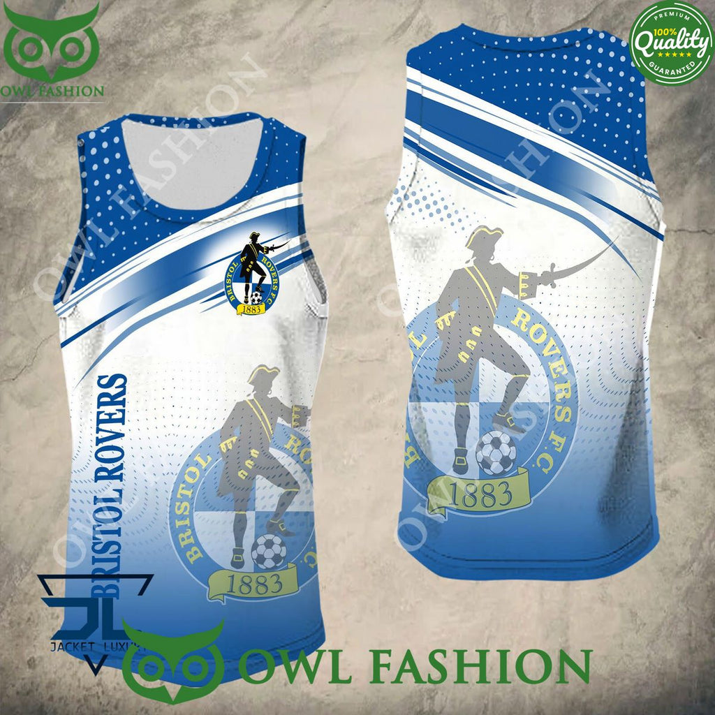 Bristol Rovers Football Champion Premium 3D Hoodie