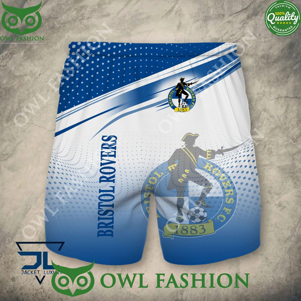Bristol Rovers Football Champion Premium 3D Hoodie