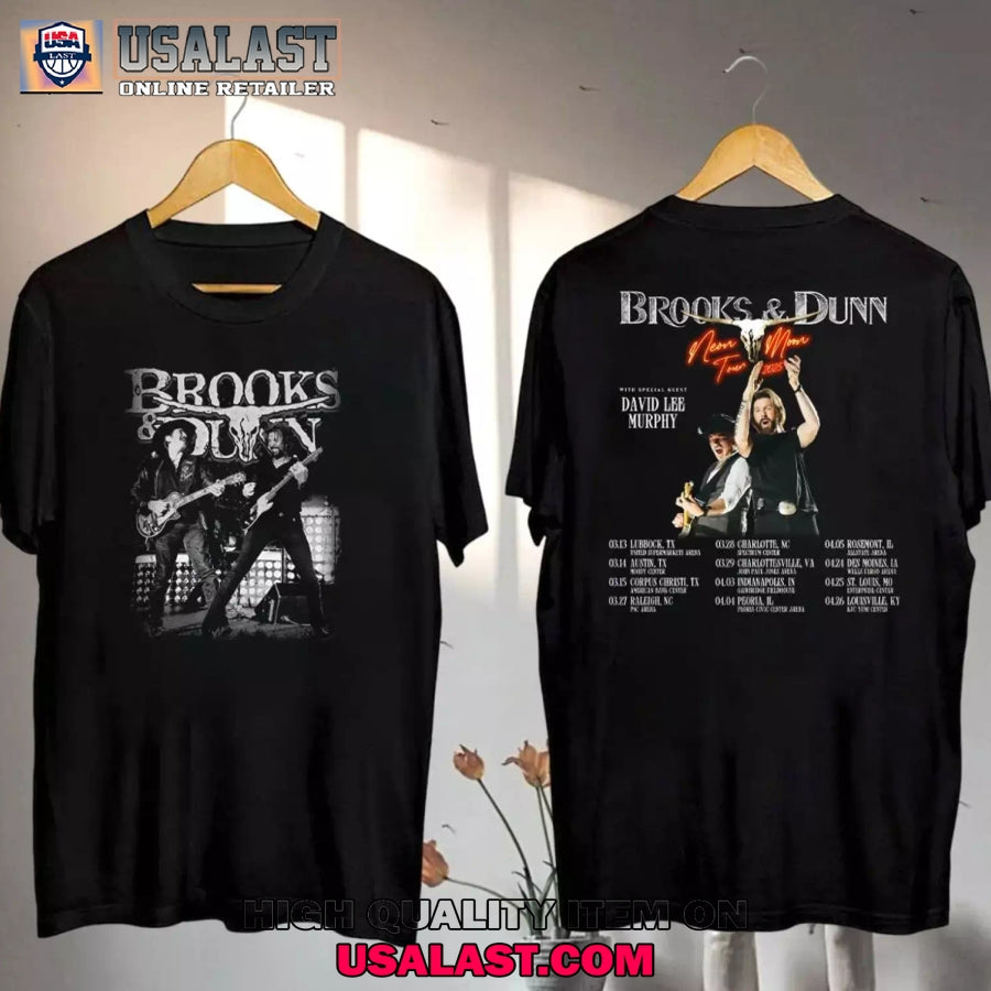 Brooks and Dunn Neon Moon Tour 2025 T-Shirt