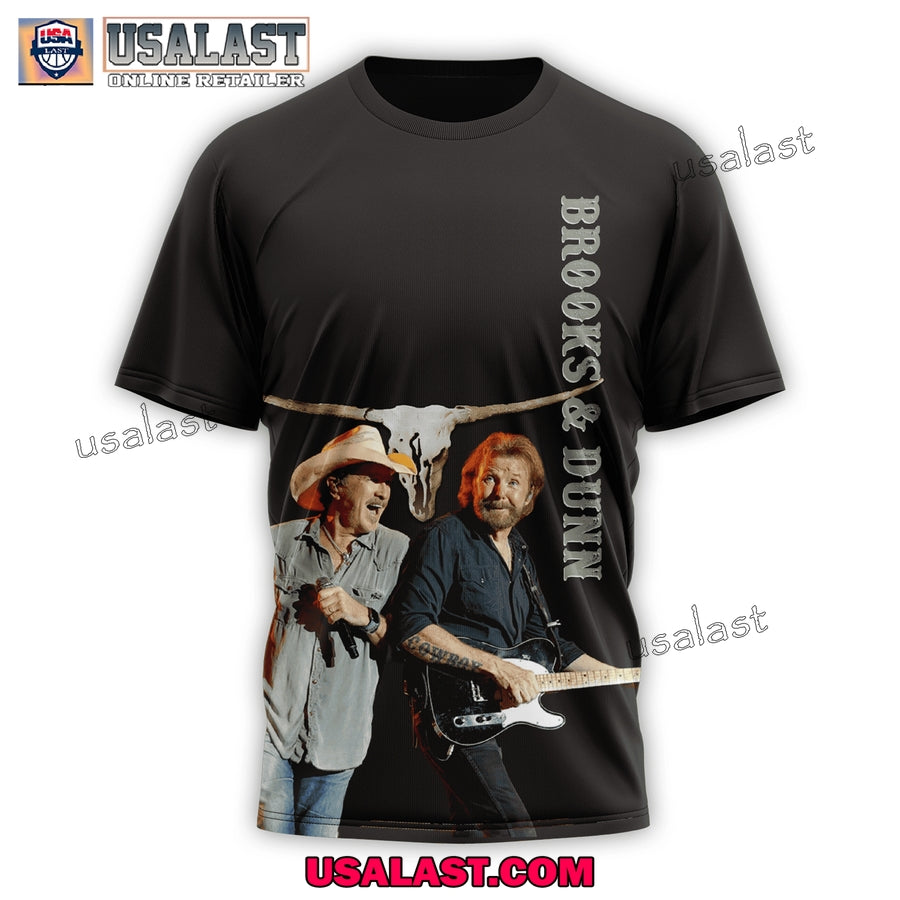 Brooks & Dunn Guitar Signatures 3D T-Shirt