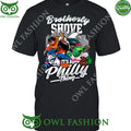 Brotherly Shove Its A Philly Thing MLB Cartoon 2d t shirt