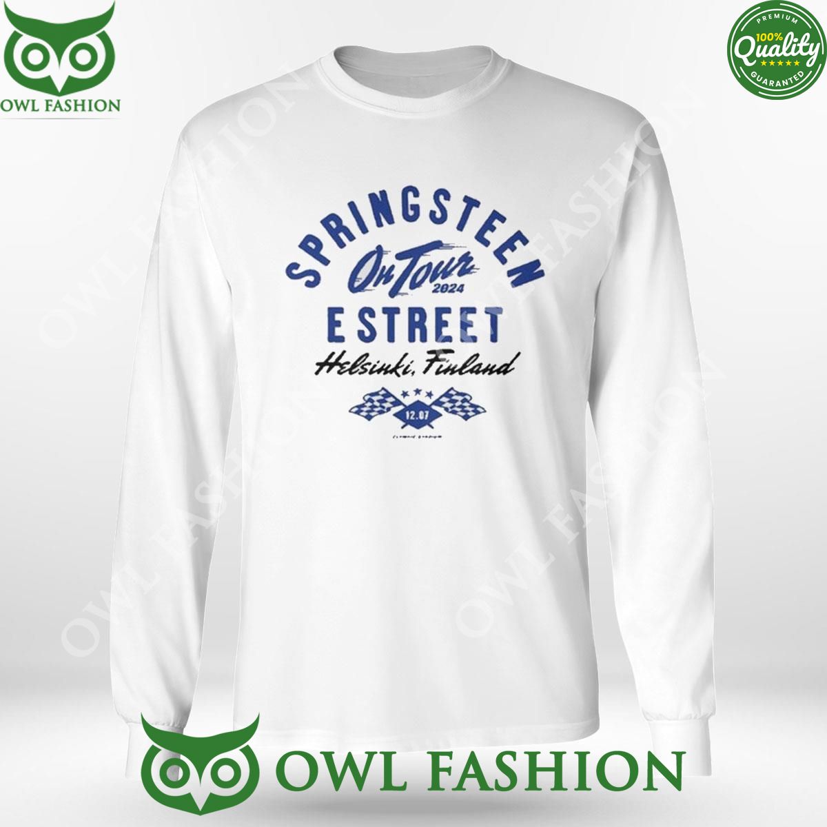 Bruce Springsteen On tour July 12 2024 Olympia Stadium Helsinki Finland And E Street Band t Shirt