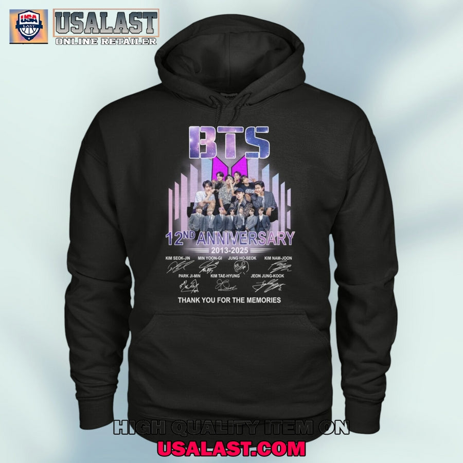 BTS Band 12nd Anniversary 2013-2025 Unisex T-Shirt