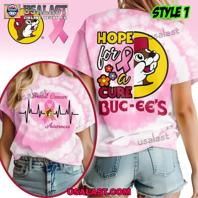 Buc-ee’s Breast Cancer Awareness 3D T-Shirt