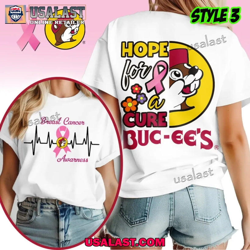Buc-ee’s Breast Cancer Awareness 3D T-Shirt