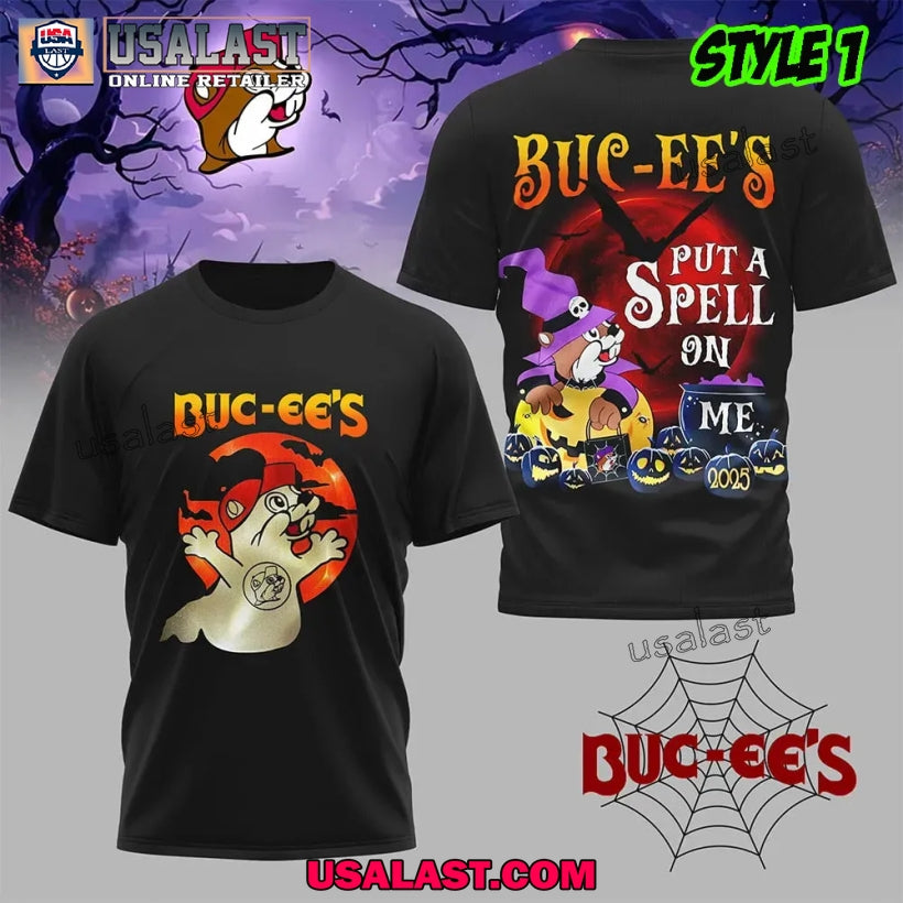 Buc-ee’s Put A Spell On Me Halloween 3D T-Shirt