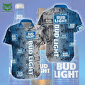 Bud Light Hawaiian Shirt Lager And Seltzer For The Night Beach