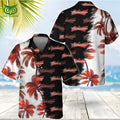 Budweiser Beer Palm Trees Beach Lovers Gift Hawaiian Shirt