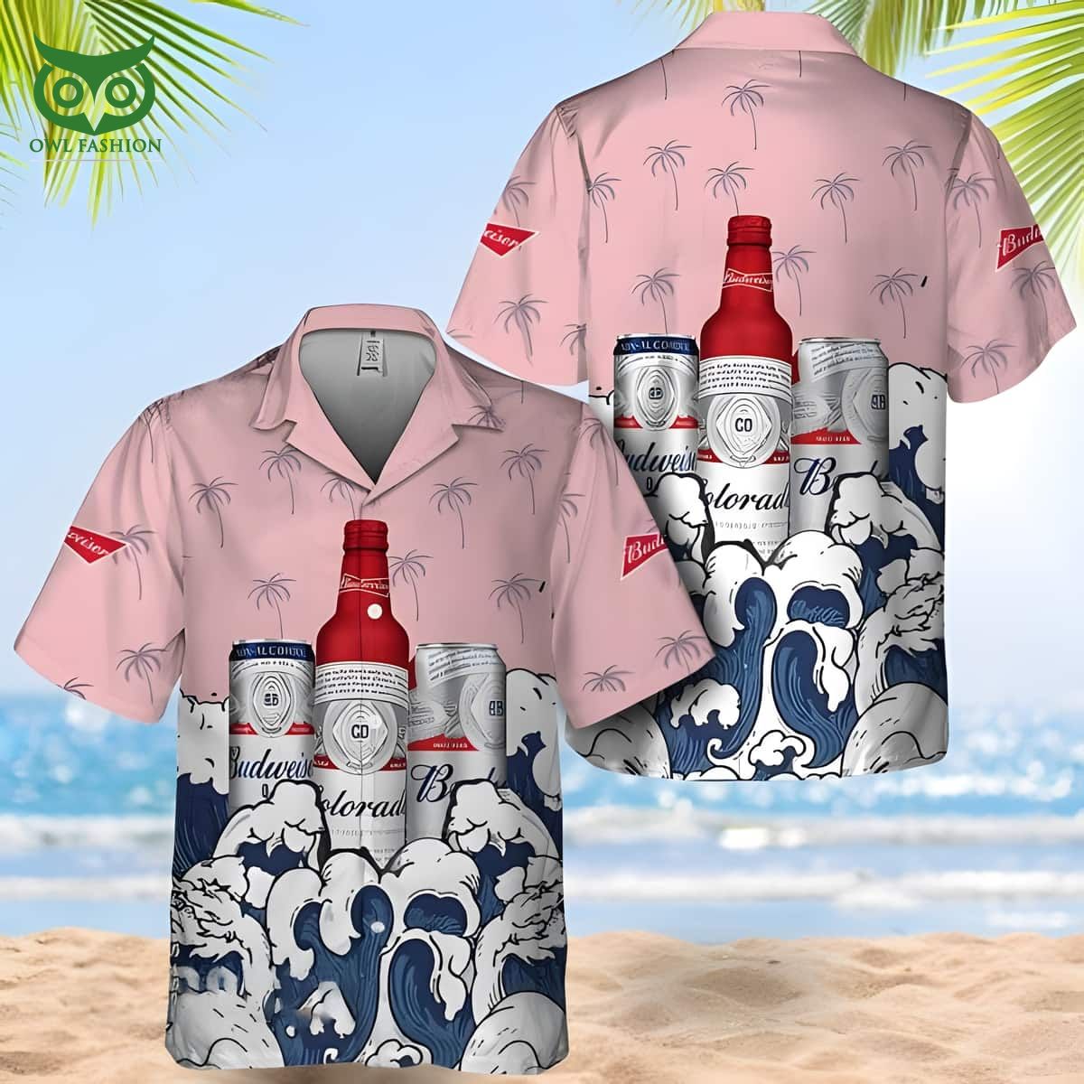 Budweiser Beer Summer Gift For Beach Lovers Hawaiian Shirt