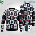 Budweiser Ugly Sweater Check Pattern Christmas Gift For Beer Lovers