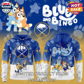 Buffalo Sabres NHL Bluey and Bingo Hoodie
