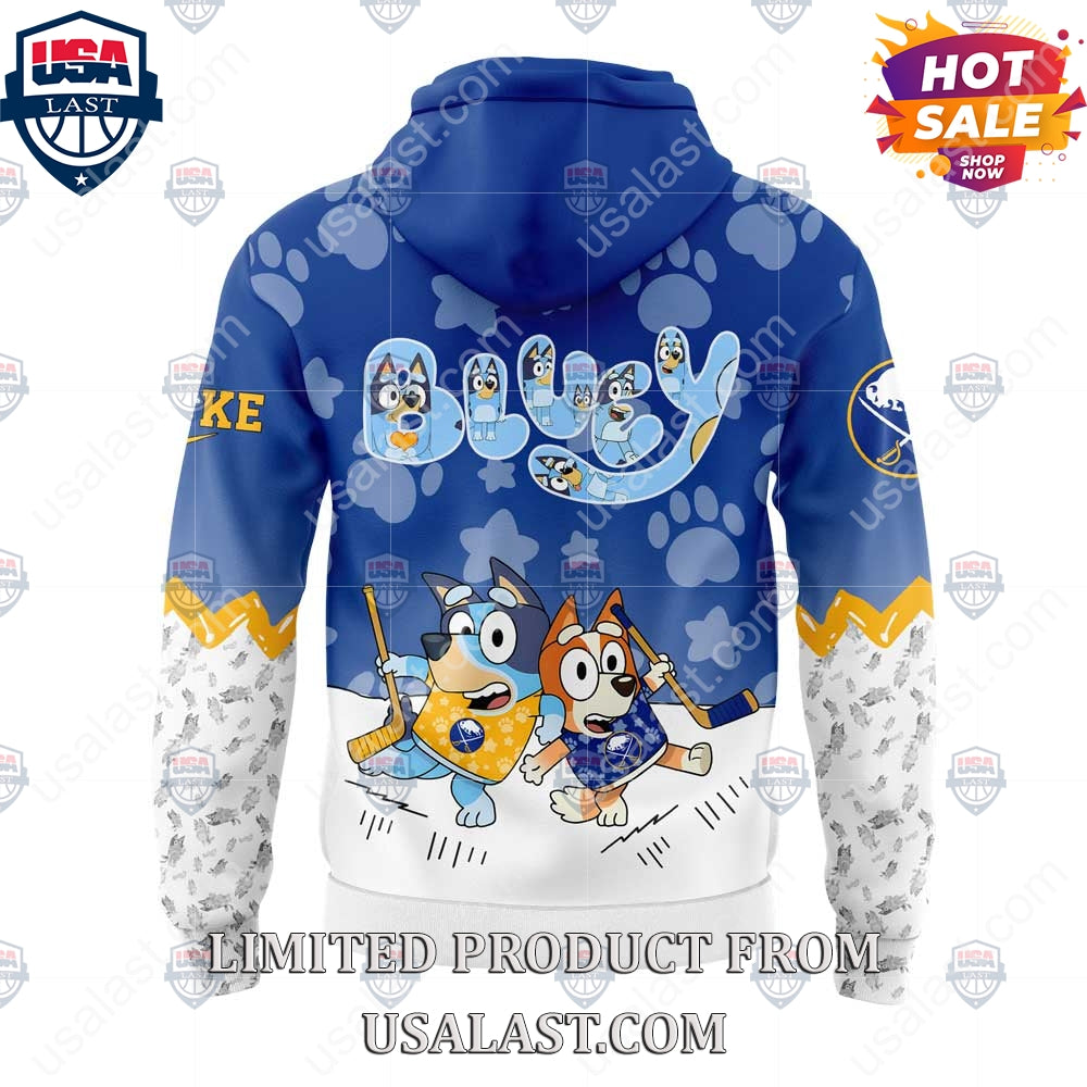 Buffalo Sabres NHL Bluey and Bingo Hoodie