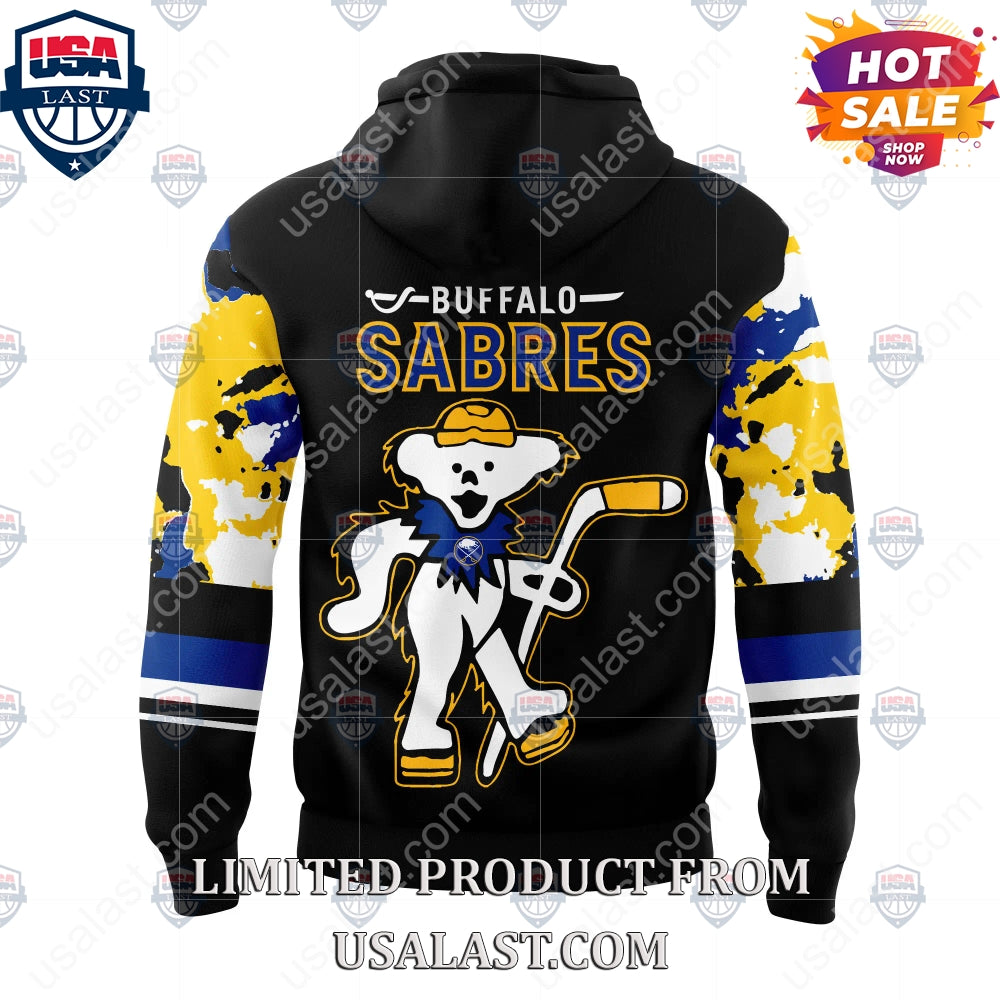 Buffalo Sabres NHL Grateful Dead Night Peanuts Hoodie