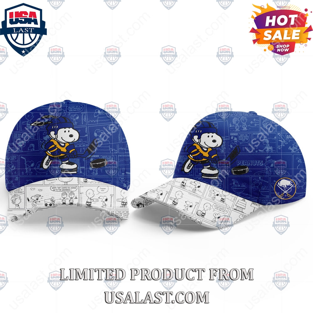Buffalo Sabres NHL Happiness Is 75th Anniversary of Peanuts Hoodie
