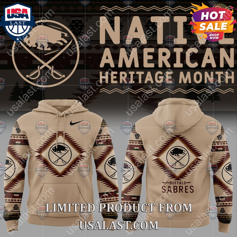 Buffalo Sabres NHL Native American Heritage Month Hoodie