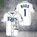 Bugs Bunny Tampa Bay Rays Baseball Jersey Shirt