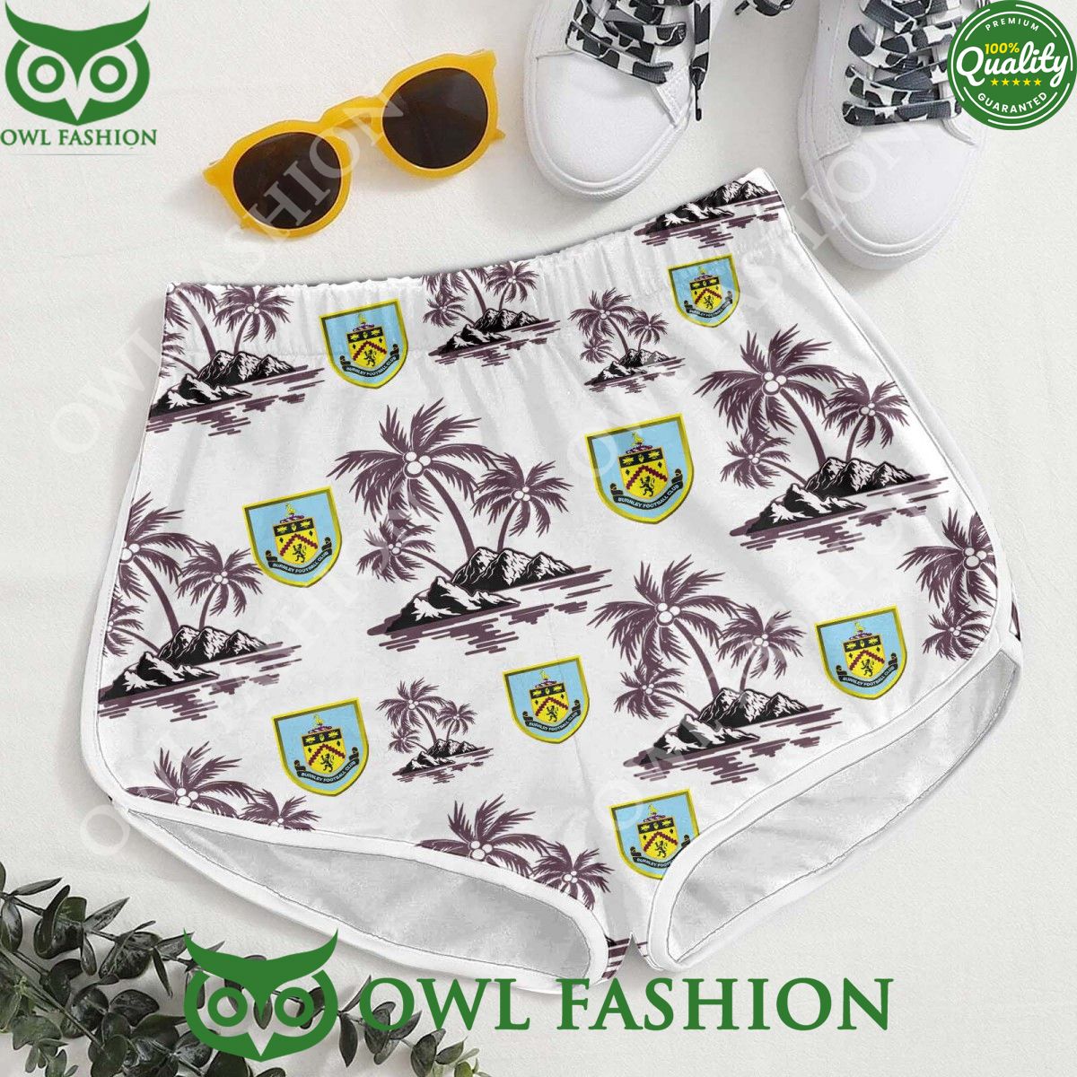 Burnley F.C Vincent Kompany EPL Coconut Hawaiian shirt