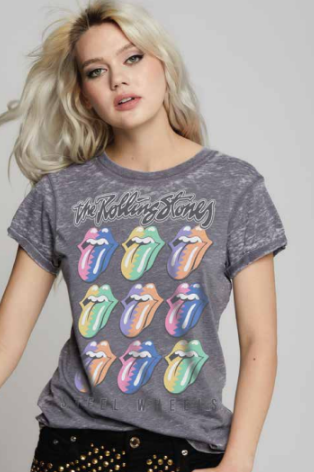 302560 - 1130 the Rolling Stones Burn Out Tee