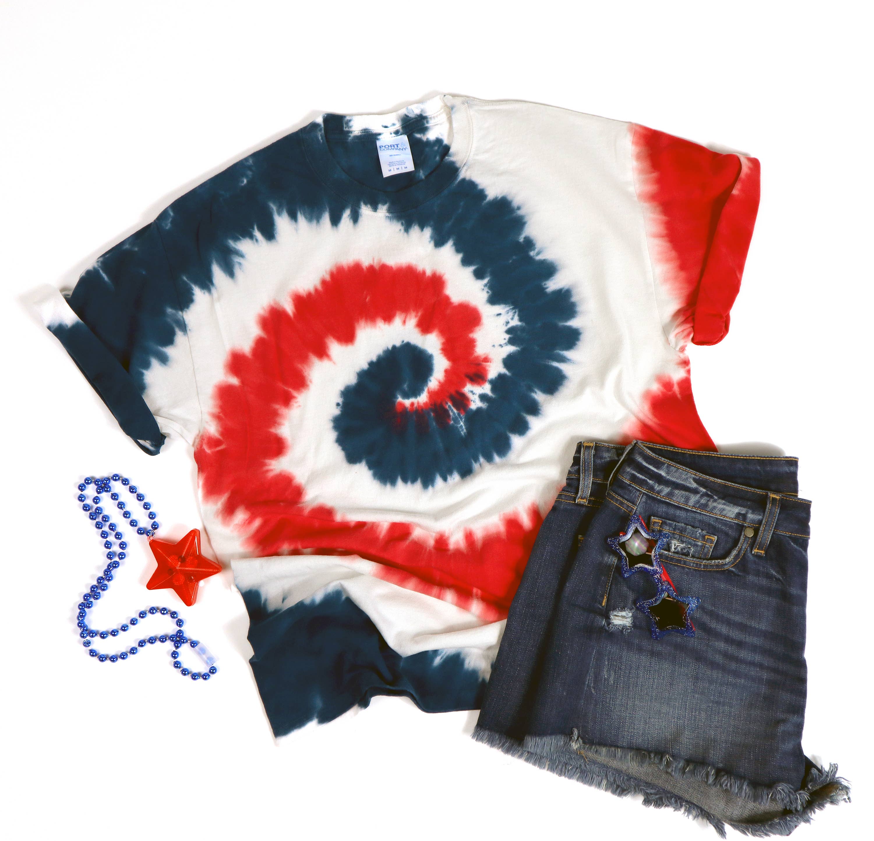 Americana, USA Shirt, Fourth of July, Patriotic, Tie Dye