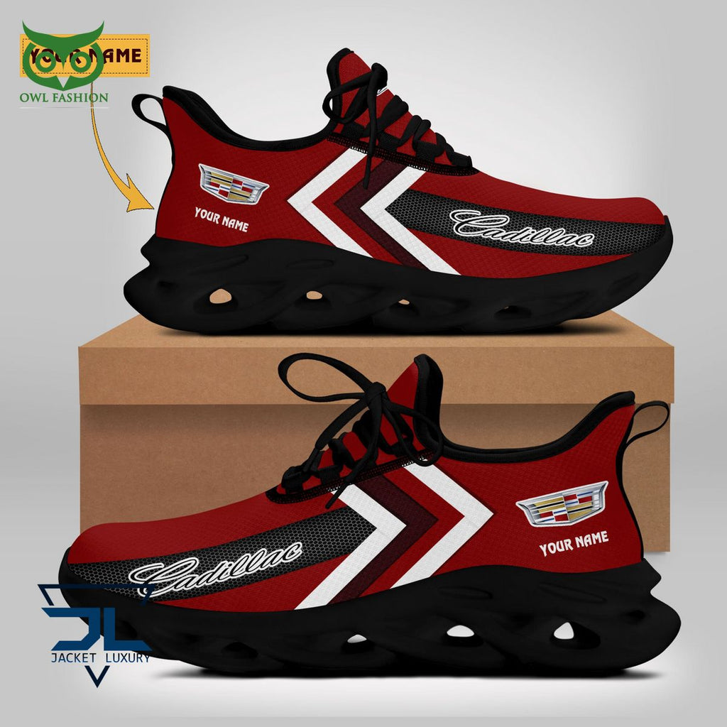 Cadilac Car Brand Logo Customized Max Soul Shoes
