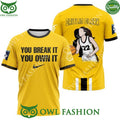 Caitlin Clark you break it own it Iowa Hawkeyes T shirt
