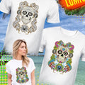 calavera quezacolth    T-shirt Cotton White Hoodie, Sweatshirt | RetroVerseTees.com