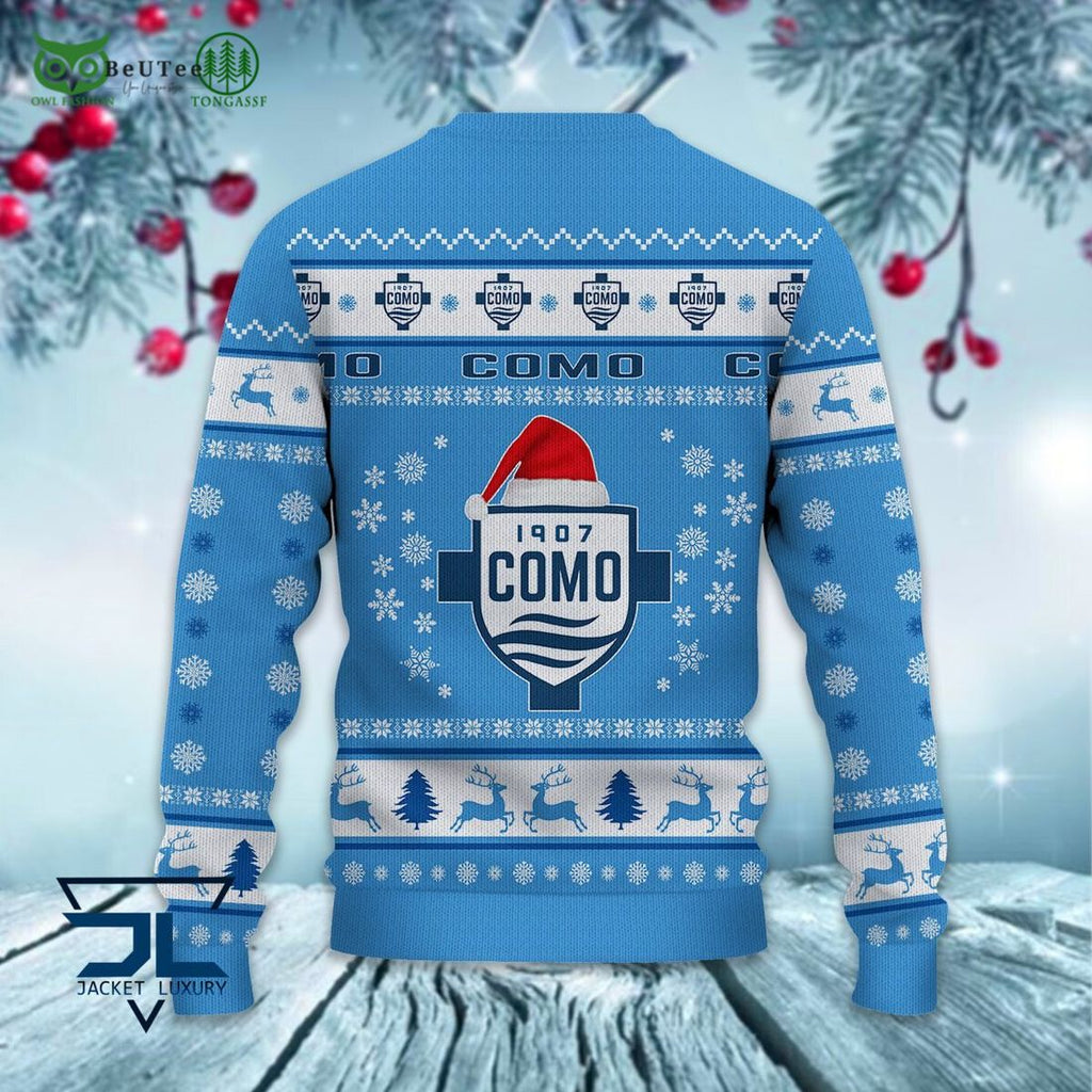 Calcio Como Football Lega Serie A Ugly Sweater