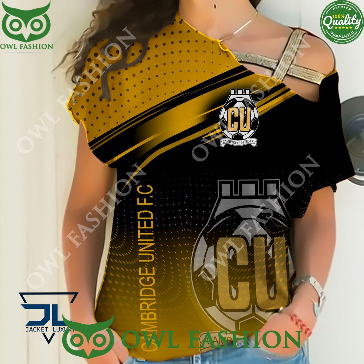 Cambridge United F.C EFL Championship 3D Hoodie Tshirt