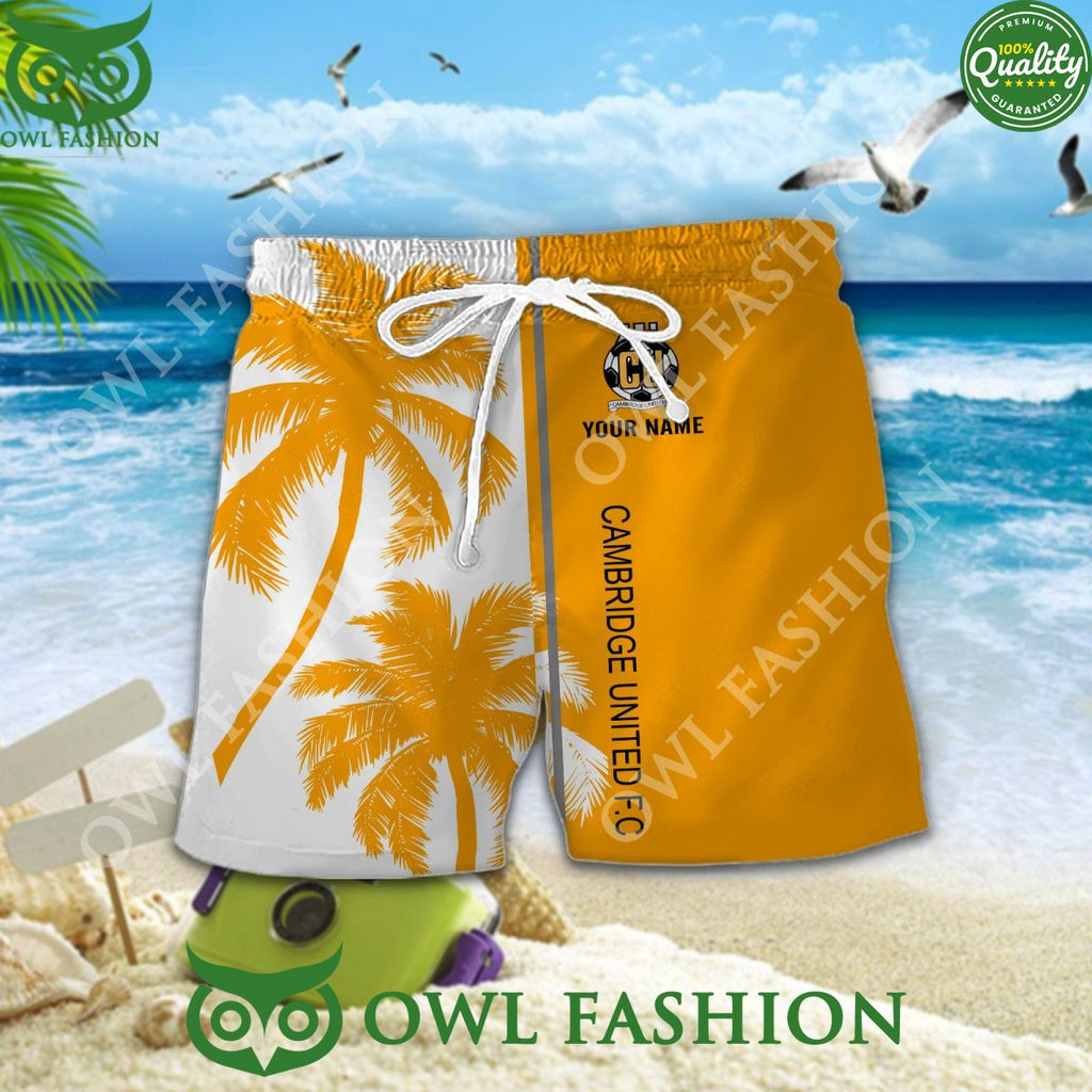 Cambridge United Personalized EFL Trending Summer Hawaiian Shirt