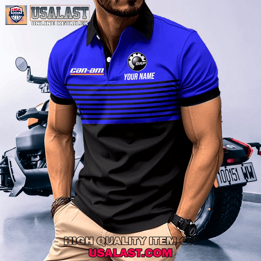 Can-Am BRP Custom Name Men Polo Shirt