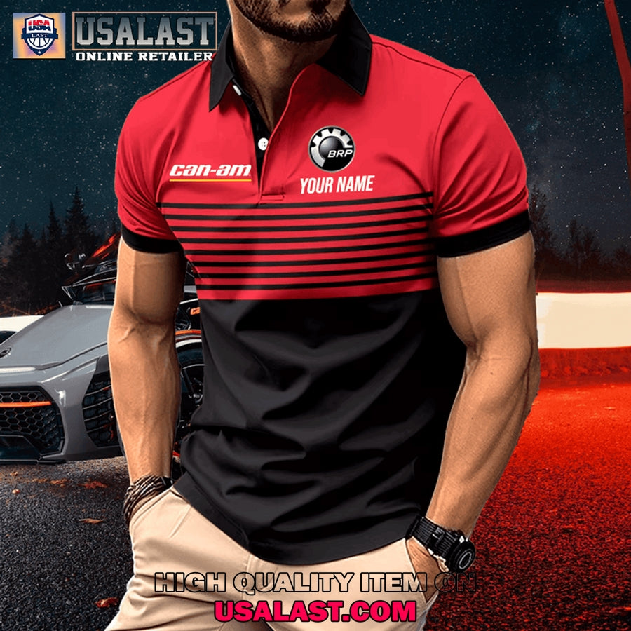 Can-Am Custom Name Men Polo Shirt