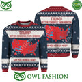 Can You Hear Us Now Trump Better Coverage Than Verizon Ugly Christmas Sweater