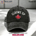 Canada Elbows Up Printed Baseball Cap